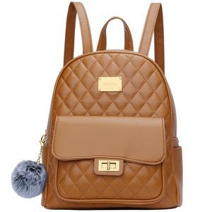 Teen Girls Fashion 9"*11"Small Backpack Purse for Women and Ladies Quilted💟